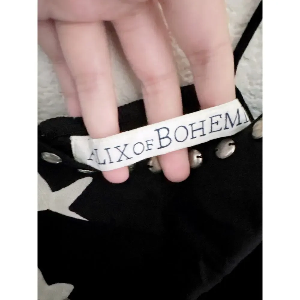 Alix of Bohemia Autumn Western Star Dress XL - Picture 9 of 11